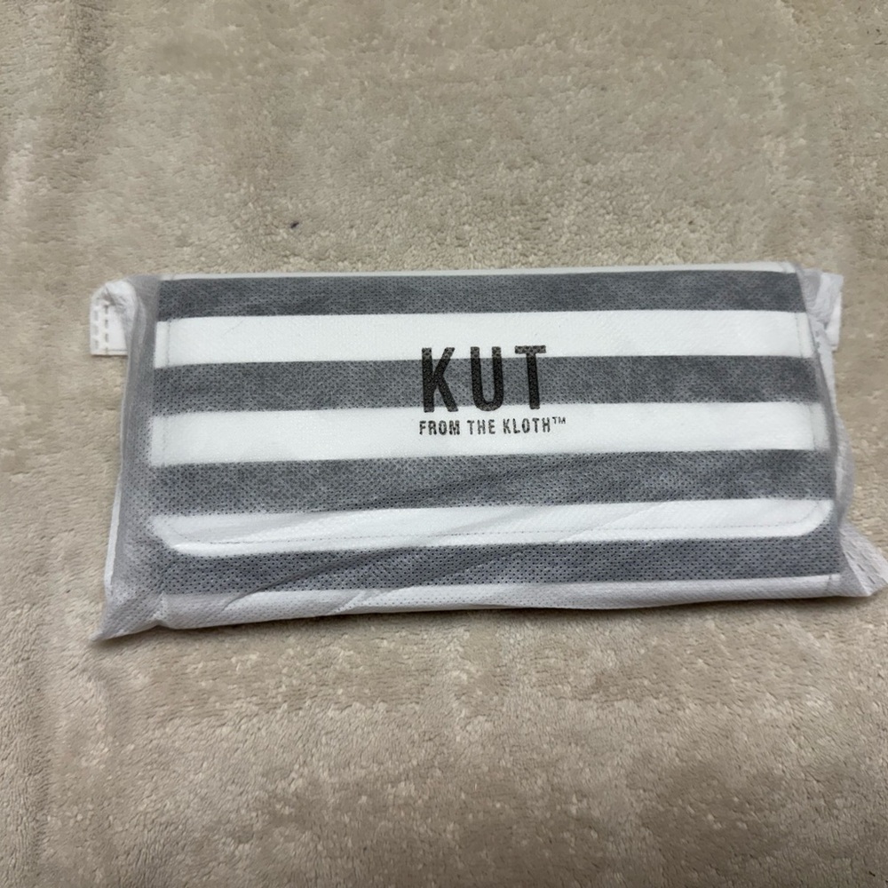 Kut from the Kloth Monochrome Striped Clutch